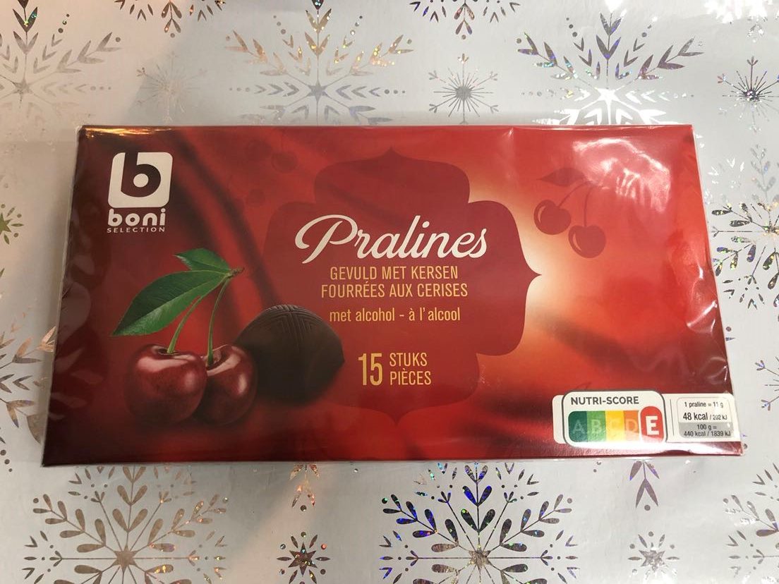 Pralines with cherry’s
