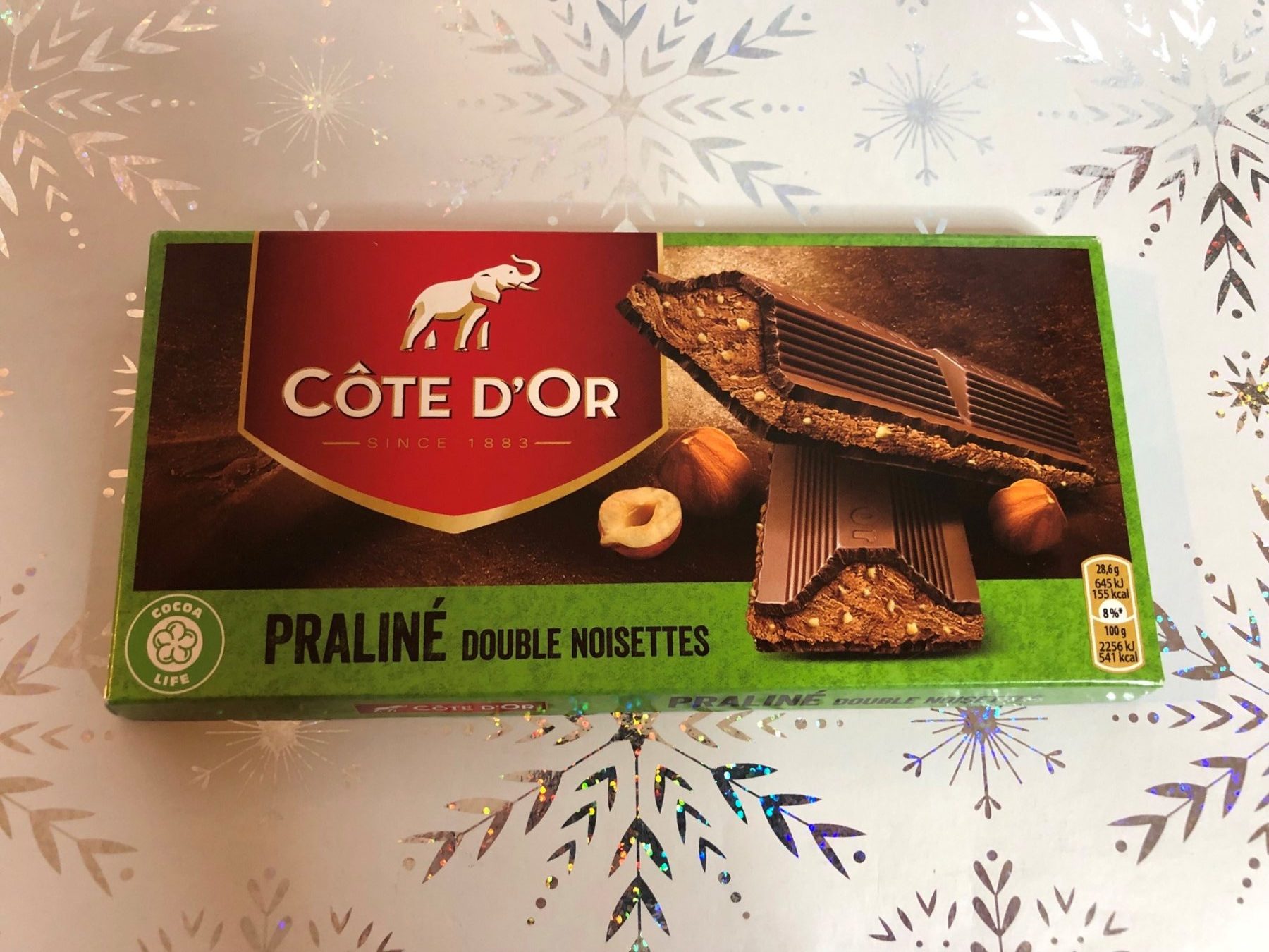 Cote D'Or Praline 'Double noisettes' milk chocolate