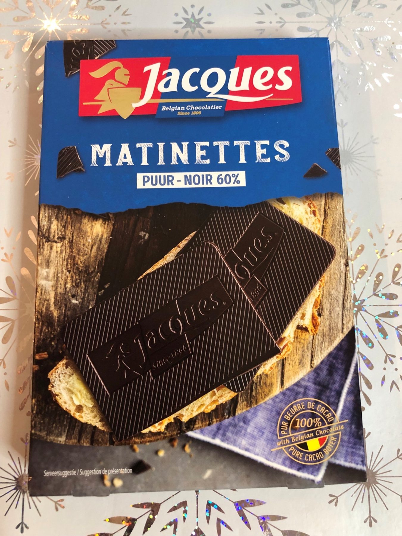 Jacques 'Matinettes' dark chocolate 60%