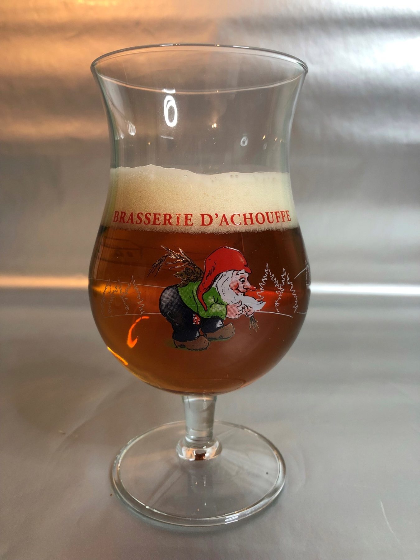 La Chouffe beer glas