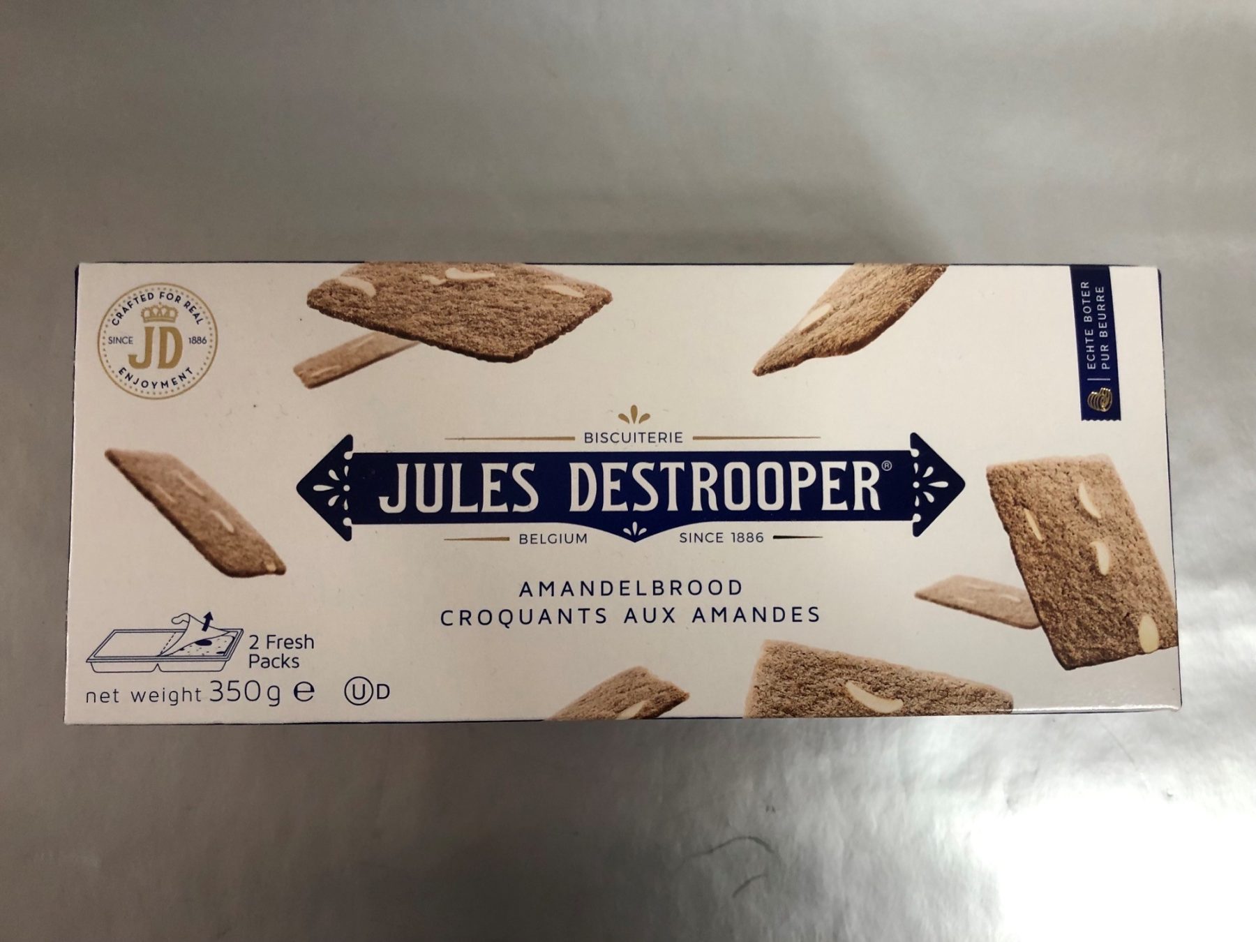 Jules Destrooper 'Almond thins' 350g