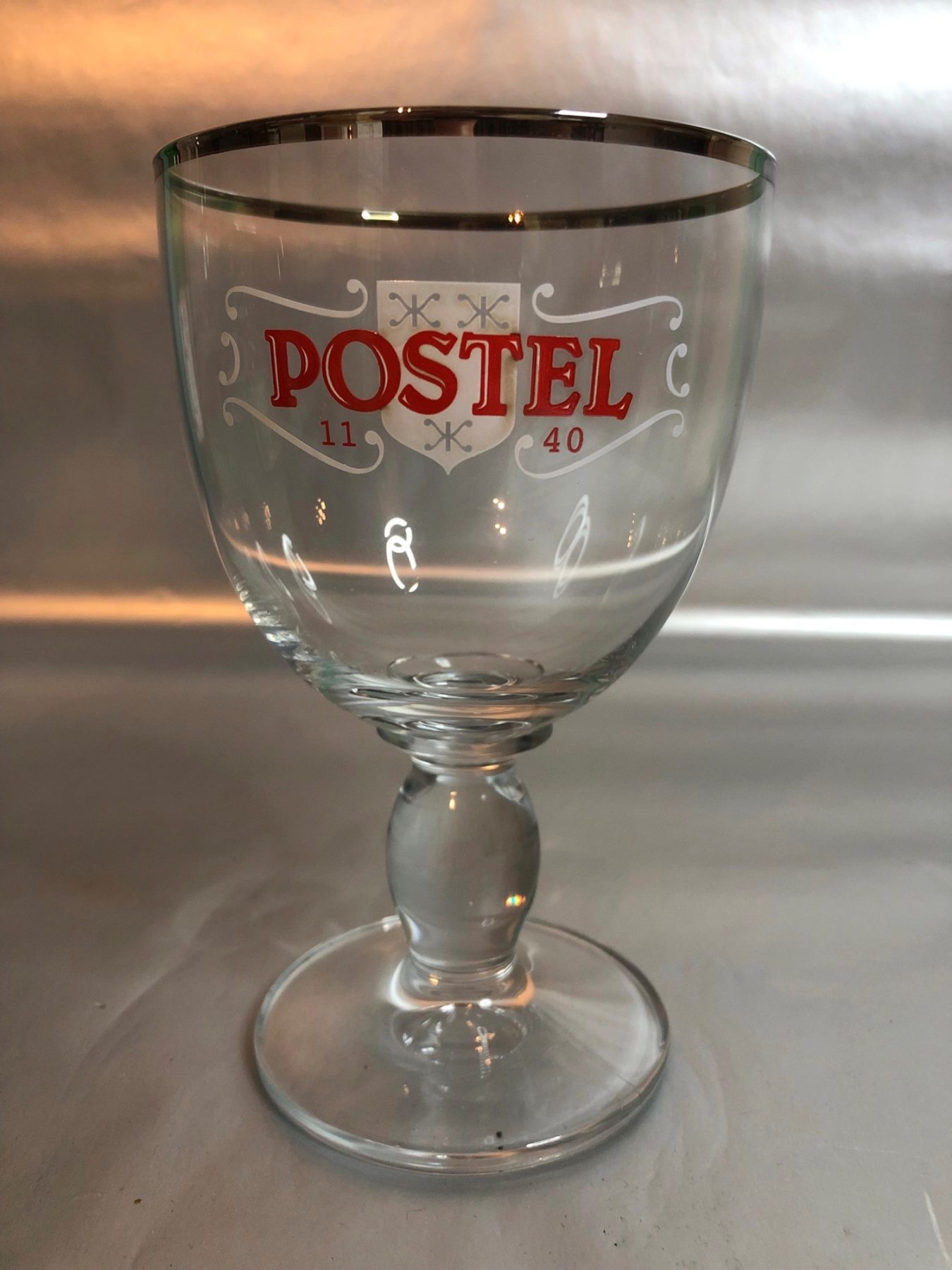Postel beer glass