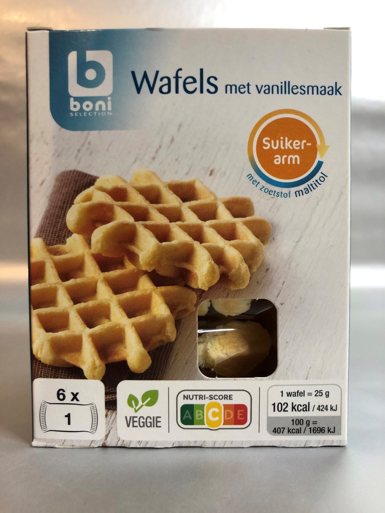 Boni sugar free waffles with vanilla