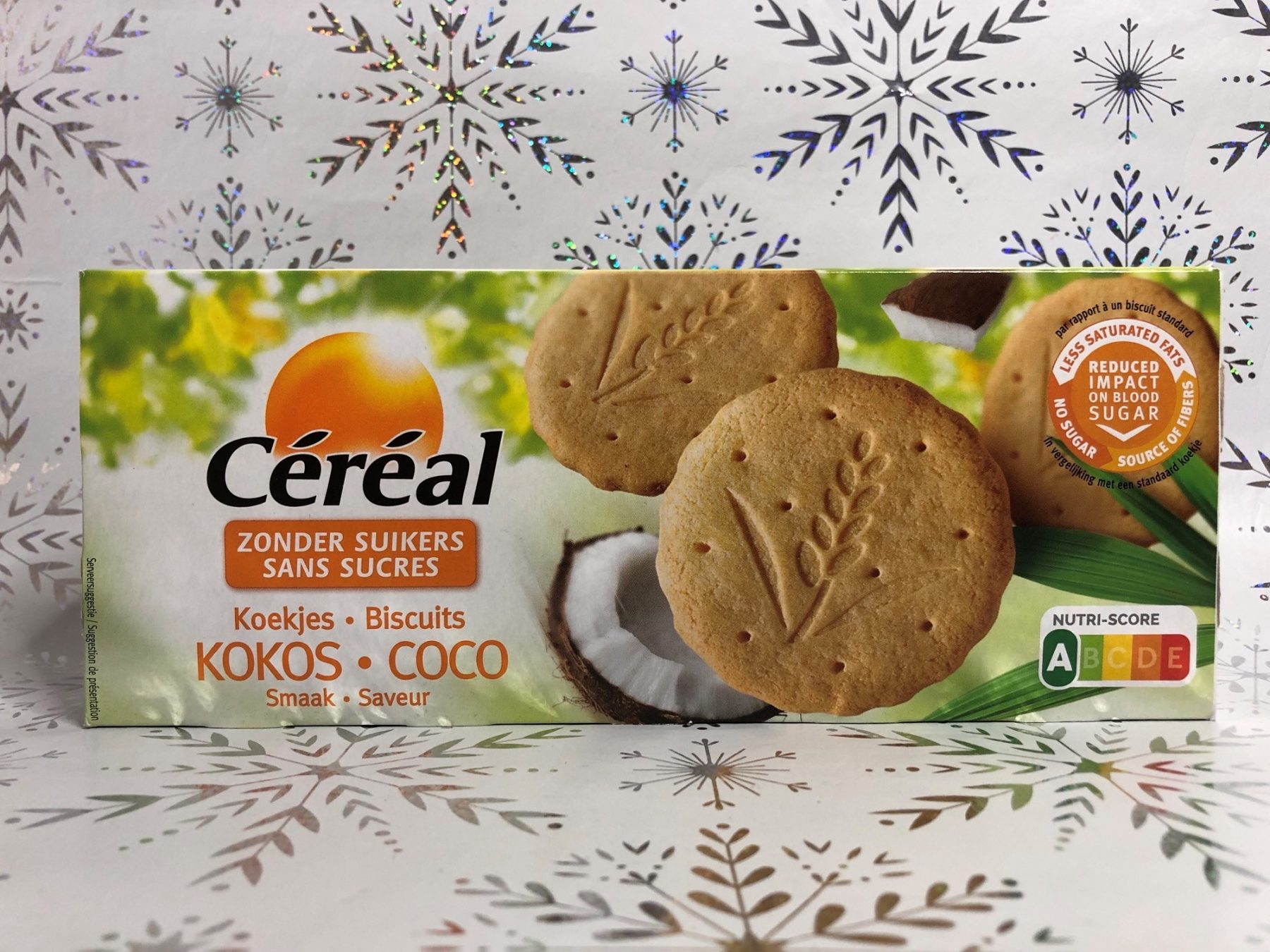 Cereal sugar free Coconut biscuits 132g
