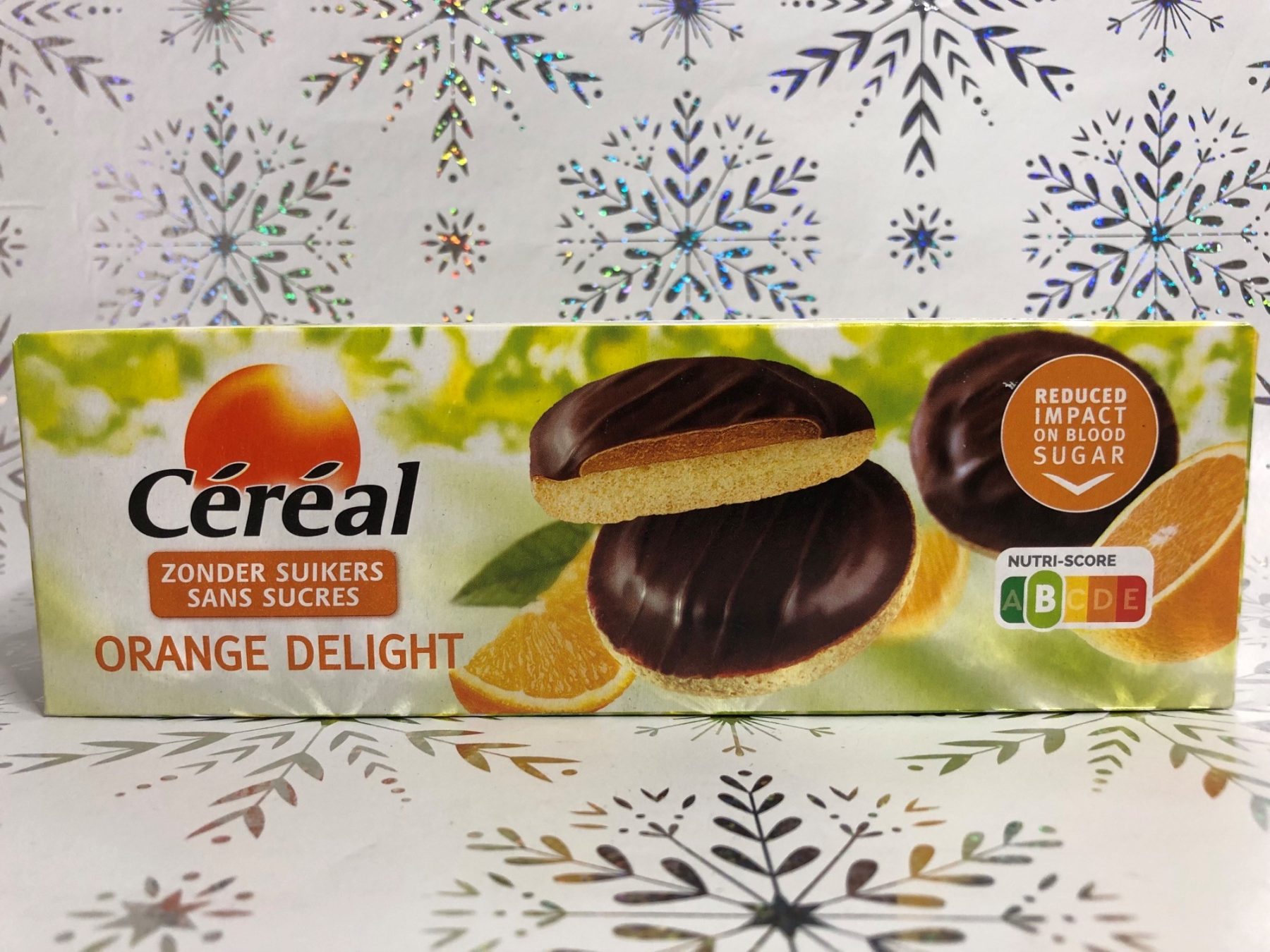 Cereal sugar free 'orange delight' biscuits 140g