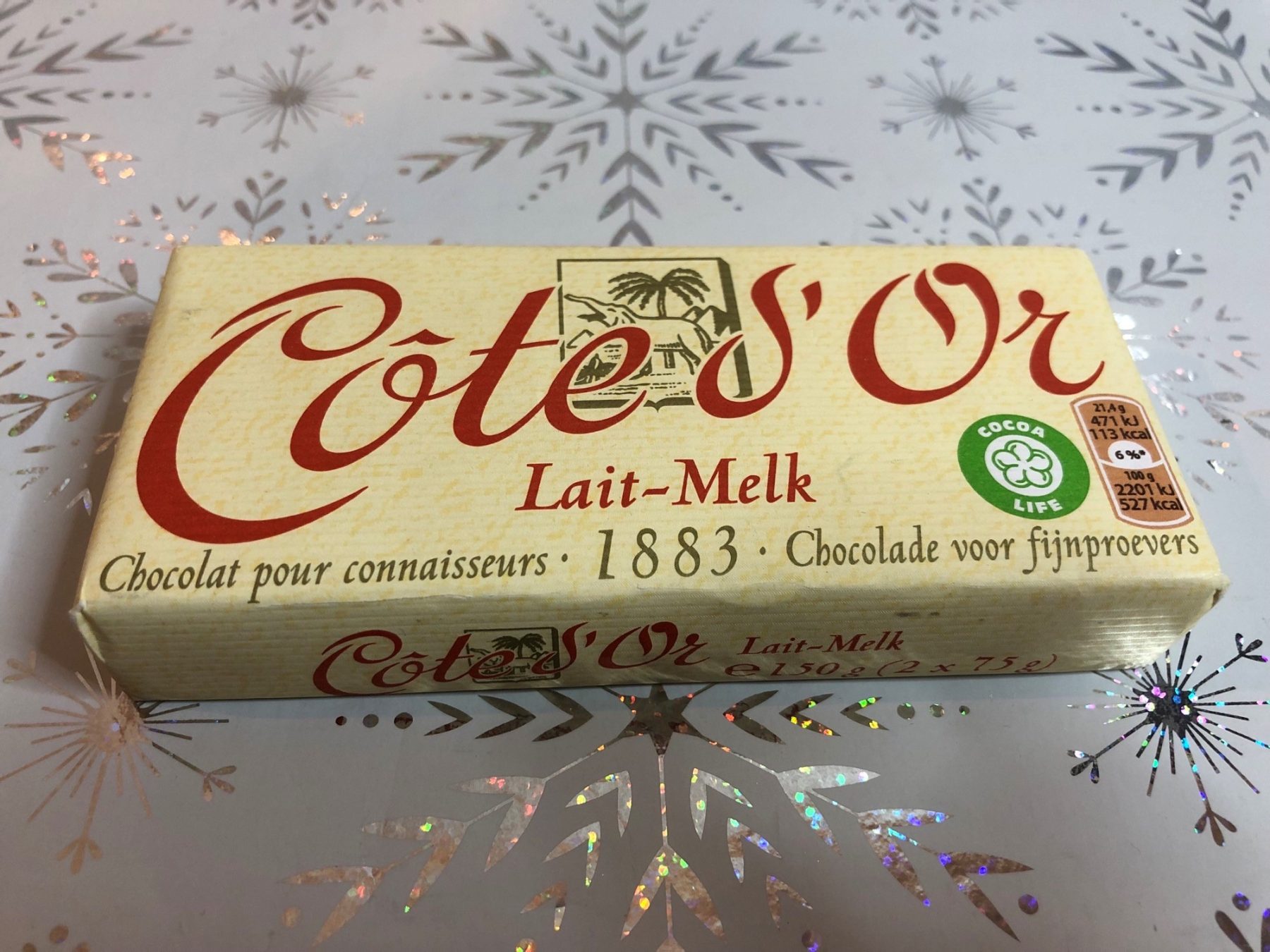 Cote D'Or milk chocolate 150g