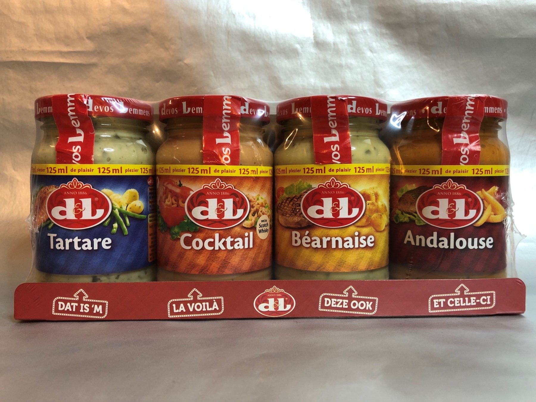 Belgian BBQ sauces 4-pack