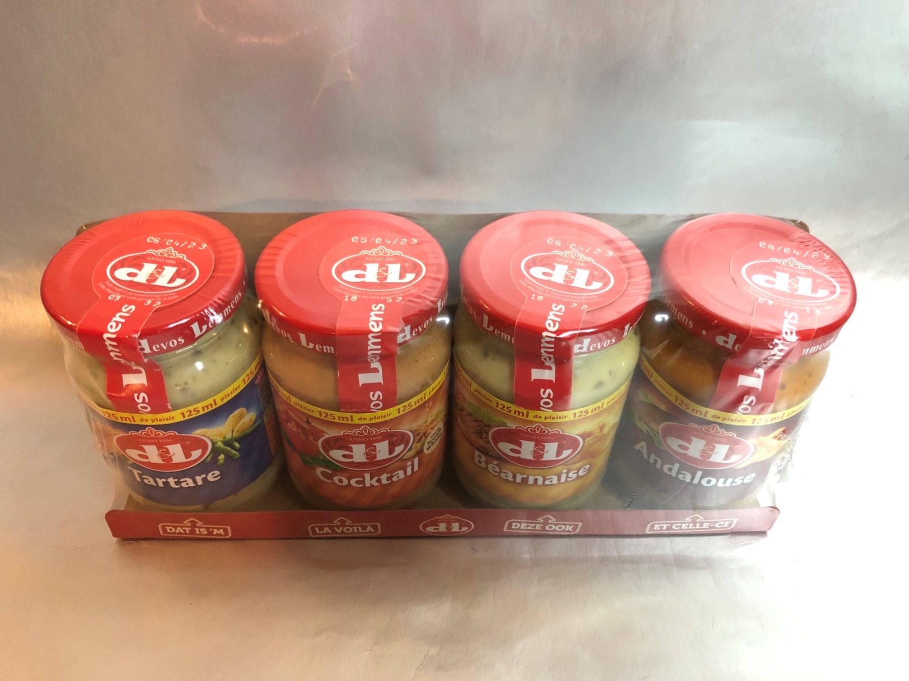 Belgian BBQ sauces 4-pack